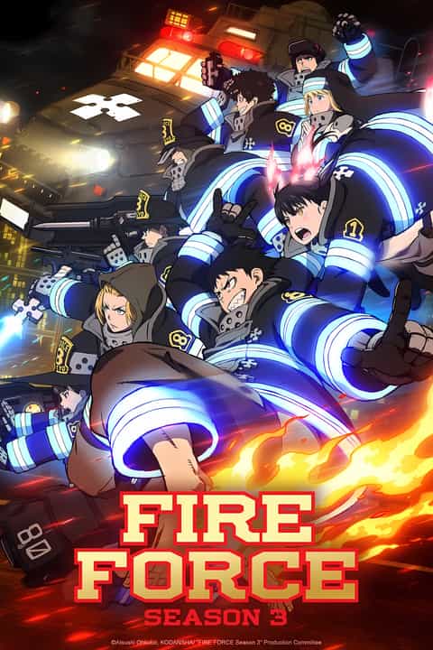 Enen no Shouboutai 3. Sezon poster